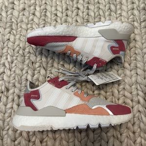 NWT Adidas Nite Jogger in Trace Pink